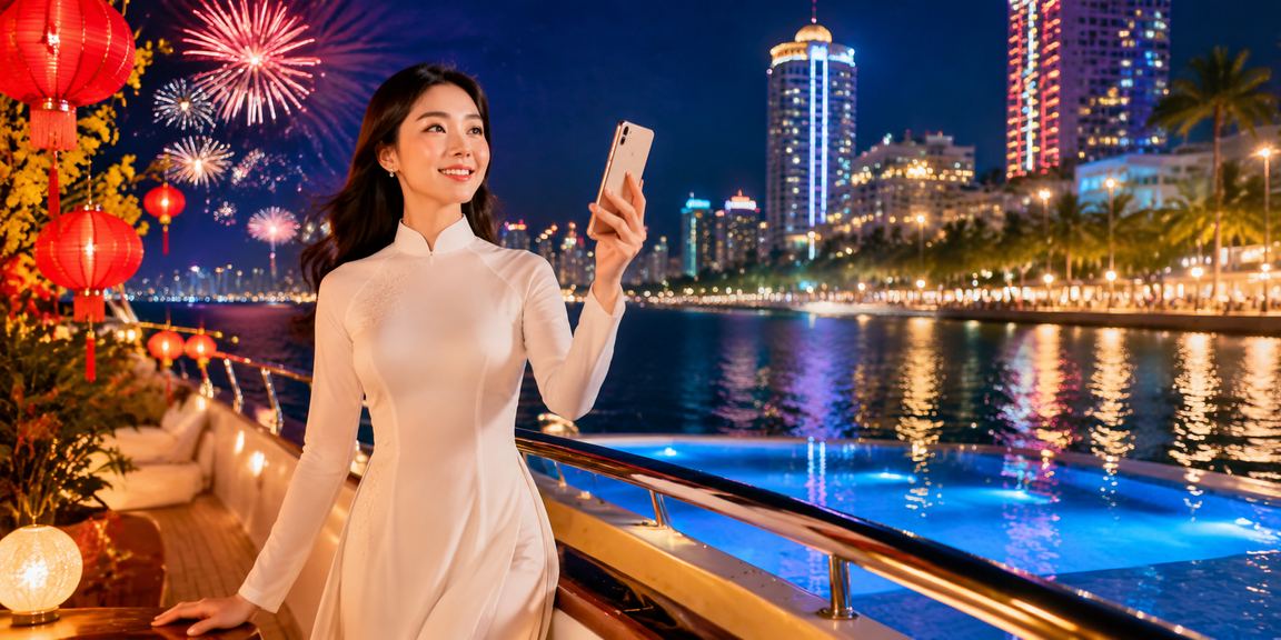 Người dùng Nha Trang chơi casino trực tuyến trên điện thoại di động bên bờ biển